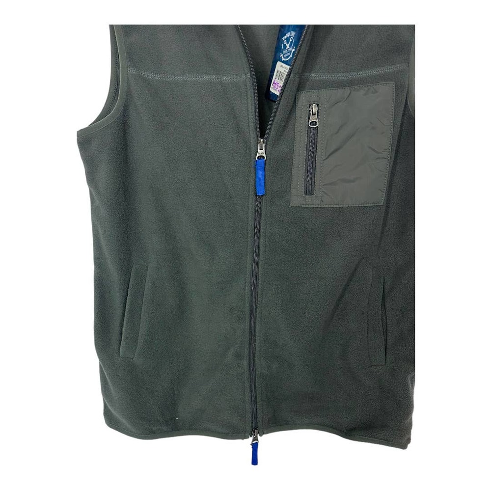 Vintage 1946 Iron Gate Gray Color Vest‎ Flannel Size Men’s Medium New With Tags - Picture 2 of 5